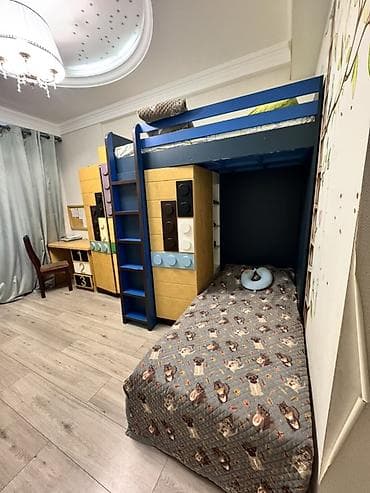 taxta nərdivan: Oğlan və qız üçün, İşlənmiş, 2 təknəfərlik çarpayı — 2