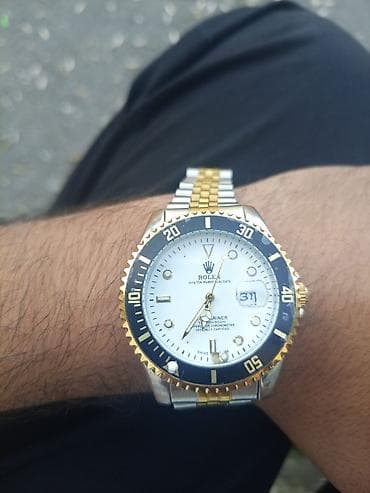 mini pirinter: İki rəngli qol saatı – “Rolex” üslubunda razılaşma var ehtiyac var — 4
