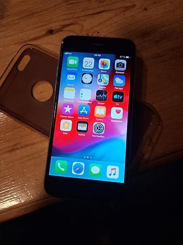 iphone x mini: IPhone 6, 64 GB, Space Gray, Barmaq izi — 3