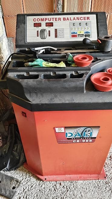 Avtoservis avadanlıqları: Avtomobil təkər servisi üçün avadanlıq paketi 1) Təkər balanslaşdırma — 2