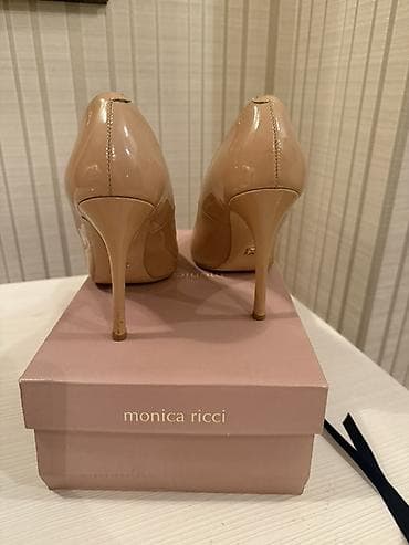 Monica Ricci qadın tufsiləri – klassik stilettolar - Rəng: nude/bej - — 3