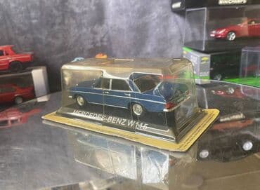 metbex tavan modelleri: Коллекционная модель Mercedes-Benz 220 W115 RHD blue 1968 Altaya — 8