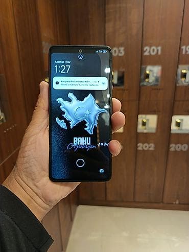 kontakt home iphone 10: Redmi Note 13, 256 GB, rəng - Qara, Barmaq izi — 3
