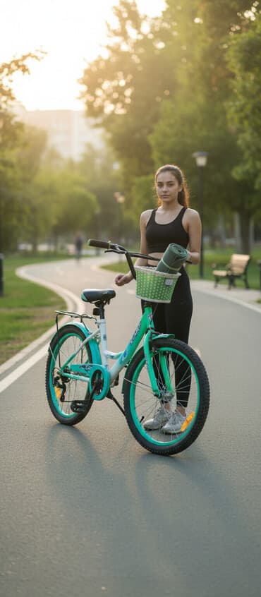 skoruslu velosiped: Yeni İki təkərli Uşaq velosipedi Stels, 20", Ünvandan götürmə — 1