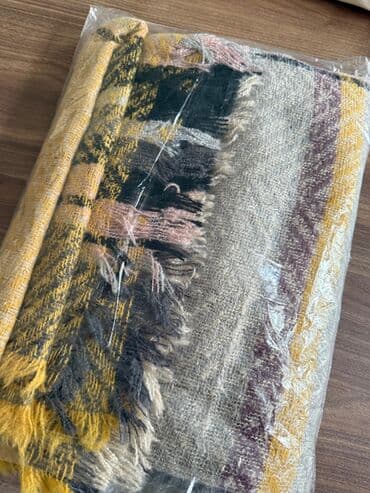 Geely: Qalın şərf/şal - Material: yumşaq toxunuşlu akril/qarışıq trikotaj — 2