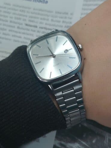 Smart saatlar: Qol saatı, Quartz, rəng - Gümüşü — 2