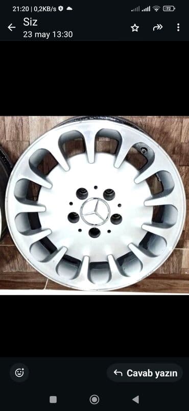 r15 5 bolt: Disk təkər Mercedes-Benz R 16, 5 Boltlu — 2