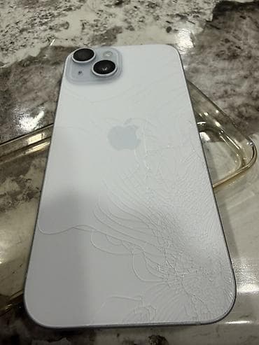 redmi note 11 kabro: IPhone 15, Ağ, Qırıq — 3