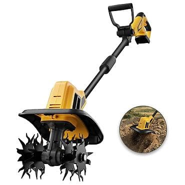 Akkumulyatorlu torpaq yumşaldıcı/kultivator • Güc mənbəyi: 48VF MAX