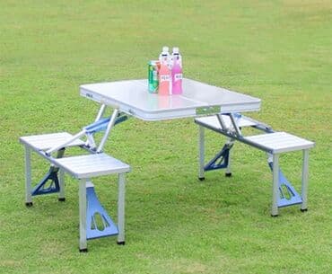 bag ucun oturacaqlar: Piknik masası Masa ve 4 stul ( parçadan ibarətdir stullar qiymət 80 — 7