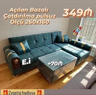 ucuz stular: Künc divan, Açılan, Bazalı, Pulsuz çatdırılma — 1