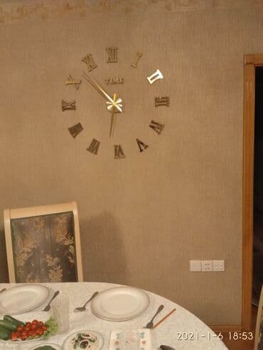 3d saat: Divar saatları, Mexaniki, Saniyə əqrəbi — 5