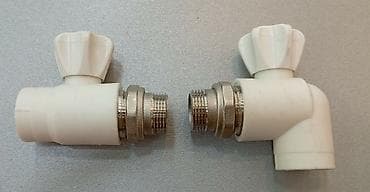 Məhsul: PPR künc kran dəsti (2 ədəd) Təsvir: - PPR (polipropilen)