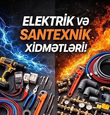 mənzil təmiri qiymətləri: Elektrik və santexnik xidmətləri Elektrik: - Yeni elektrik — 1