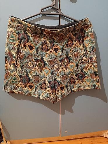 zara azerbaijan: Etnik naxışlı qadın iki parçalı dəst – jaket və şort - Parça: qalın — 2