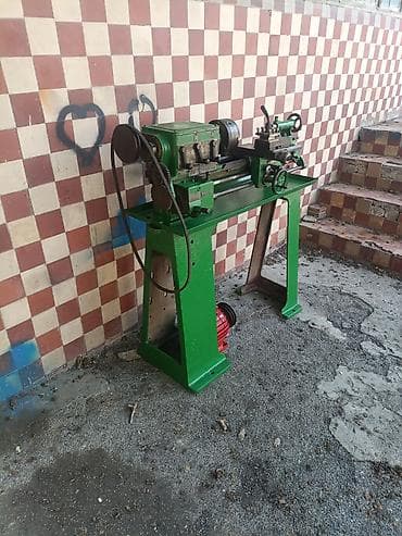 perda: Metall üçün kiçik ölçülü torna dəzgahı - Universallıq: mil, flanş — 3