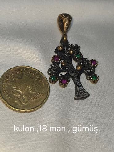 qizil adlarin yazilmasi: Dəstə daxildir: Üzük, Sırğa, Boyunbağı, 1 g — 10