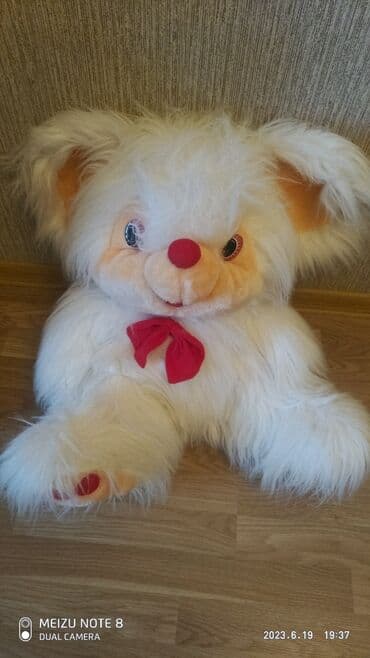 мягкая мебель: Большая мягкая игрушка, пушистая мышка. В отличном состояние.Размер — 3