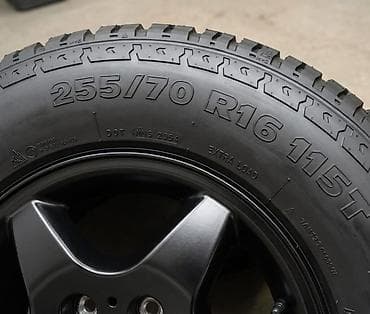 sam diskler: 4 ədəd off-road/SUV təkər dəsti - Ölçü: 255/70 R16 - Yük/sürət — 3