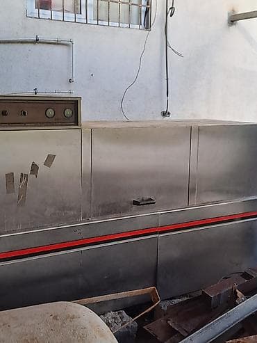 yuyan: Sənaye tipli avtomatik qab‑qacaq yuyan tunel tipli maşın - Material — 3