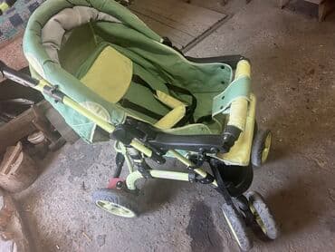 прогулочные коляски peg perego si completo: Классическая прогулочная коляска, Б/у — 5