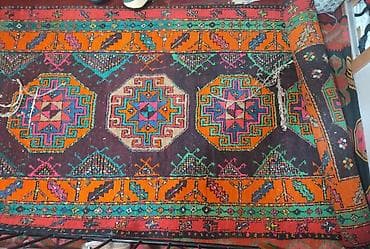 tar: Qədim xalça, 1975 il, Azərbaycan, Vəziyyəti: Yaxşı — 2