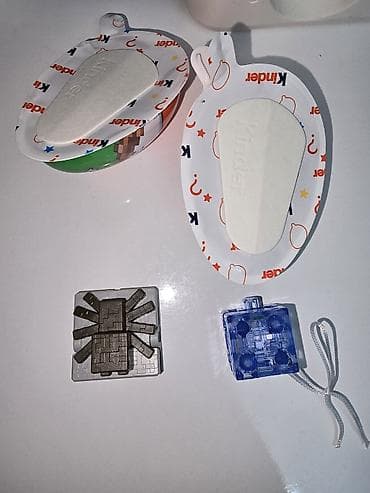 Oyuncaq fiqurlar: Məhsul: Kinder sürpriz yumurtalarından çıxan oyuncaqlar dəsti Tərkib — 1