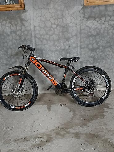 velosiped summa: Dağ velosipedi – 24 düym, alüminium gövdə, disk əyləclər - Təkər — 1