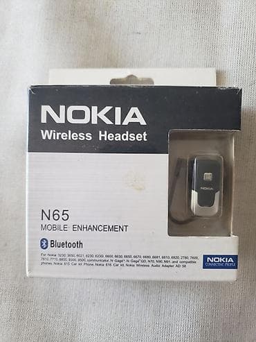 Qulaqcıqlar: Yeni Simsiz (Bluetooth) Qulaqcıqlar, Nokia, rəng - Qara — 1