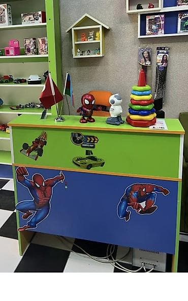 metbex stol: Uşaq salonu üçün rəngli resepsiyon/qarşılama masası Xırdalan AAAF — 1