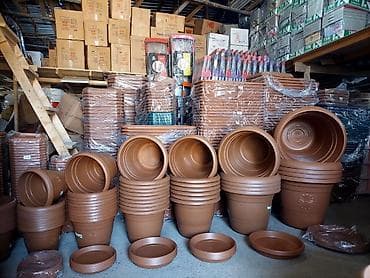 pion gulleri: Dibcek qablari yumru Böyük Gül Qabı | Plastik Dibçək | Dibçək | Gül — 2