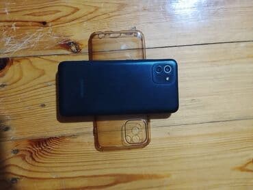 telefon samsunq: Samsung Galaxy A03, 64 GB, rəng - Qara, Sensor — 3