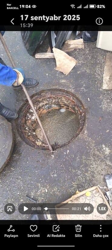 вызов ветеринара на дом: Kanalizasiya xetlerin yuyulub acilmadi xetlerin cekilmesi şanbolarin — 7