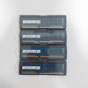 islenmis notebook satisi: Operativ Yaddaş "DDR3 4x4GB 12800 1600Mhz SKhynix" ⭐Ram DDR3 PC3 4x4GB — 2