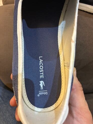 goy daş: Məhsul: Kişi slip-on krossovkaları (Lacoste) - Model: Lacoste slip-on — 6