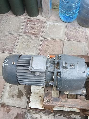 generator dizel satilir: Sənaye elektrik mühərriki + reduktor komplekti mator Reduktor 2.2 kv — 1