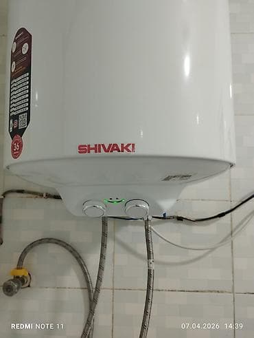 Краны водонагреватели: SHIVAKI su qızdırıcısı (elektrik, divar tipli) - Şaquli quraşdırma — 2