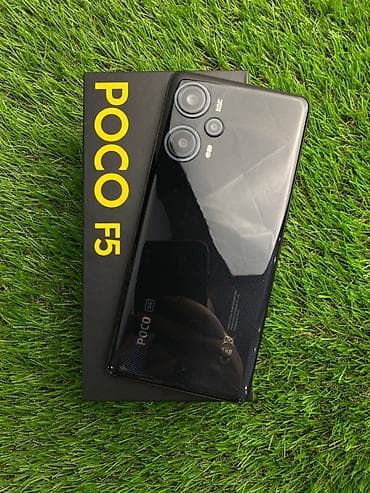 iphone 67: Poco F5, 256 GB, rəng - Qara, Sensor, Barmaq izi, Face ID — 1