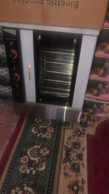 elektrik peçləri: Elektrik xəmir mayalanma sobası - Şüşə qapılı, metal korpuslu — 1