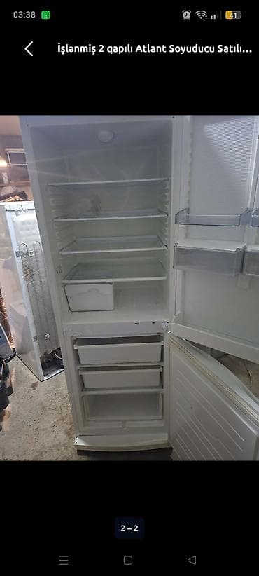 qapi zvanoku: İşlənmiş 2 qapılı LG Soyuducu Satılır, rəng - Boz — 7