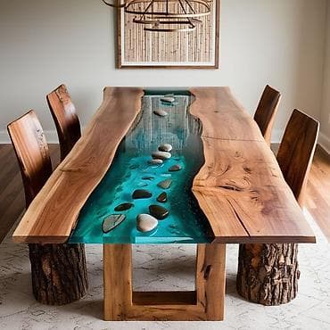 şef qaplarl: Qonaq otağı üçün, Yeni, Açılmayan, Dördbucaq masa, 4 stul — 1