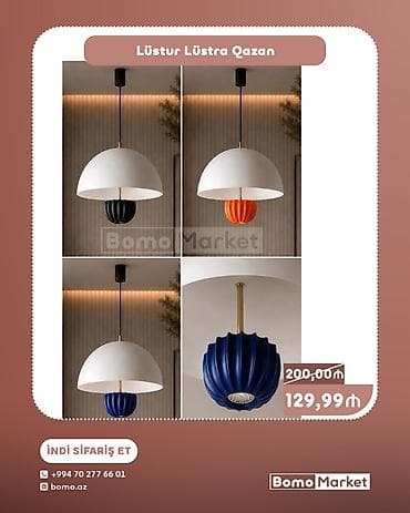 it sekilleri: Çılçıraq, 1 lampa, Metal — 1