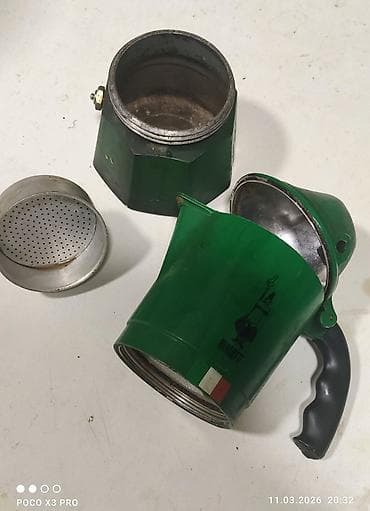 pec qaz: İşlənmiş, rəng - Yaşıl, Qəhvədan, Qeyzer, Alüminium, İtaliya — 2