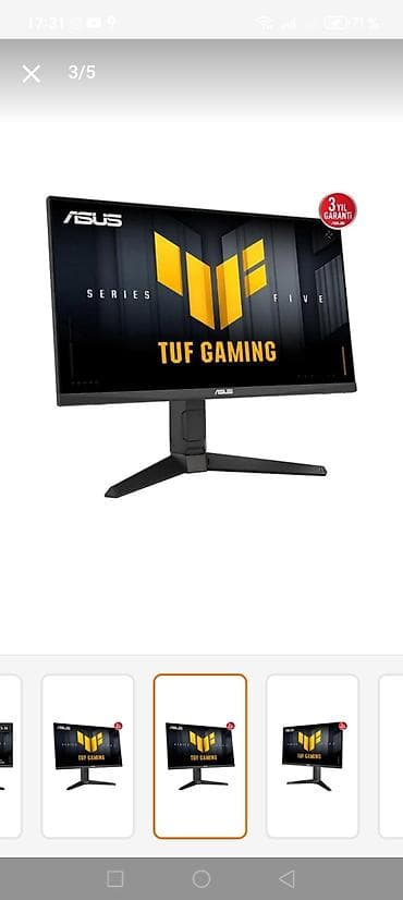 note 10 1: ASUS TUF Gaming monitor – 23.8" - Ekran: 23.8", Full HD (1920x1080) — 2