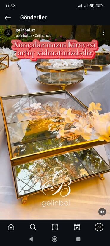 xına xonçaları: Xoncalarin kirsyəsi bezedilmesi pulsuz yeni terzdə hazirlanmasi xina — 28