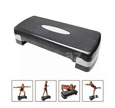 step platforma: Aerobika Step Platforması - Material: davamlı, sürüşməyə qarşı — 1