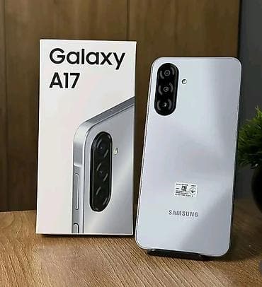 Samsung Galaxy A17, rəng - Gümüşü
