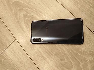 borofone be28 plus: Samsung Galaxy A7 2018, 64 GB, rəng - Qara, Barmaq izi — 2
