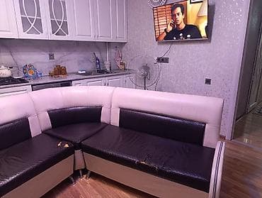 Мебель: Mətbəx üçün L formalı yumşaq mebel dəsti - Künc quruluşlu, 3 hissədən — 2