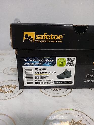 iş botinkaları: Safetoe M-8010B iş ayaqqabısı - Brend: Safetoe (Top Quality since — 2